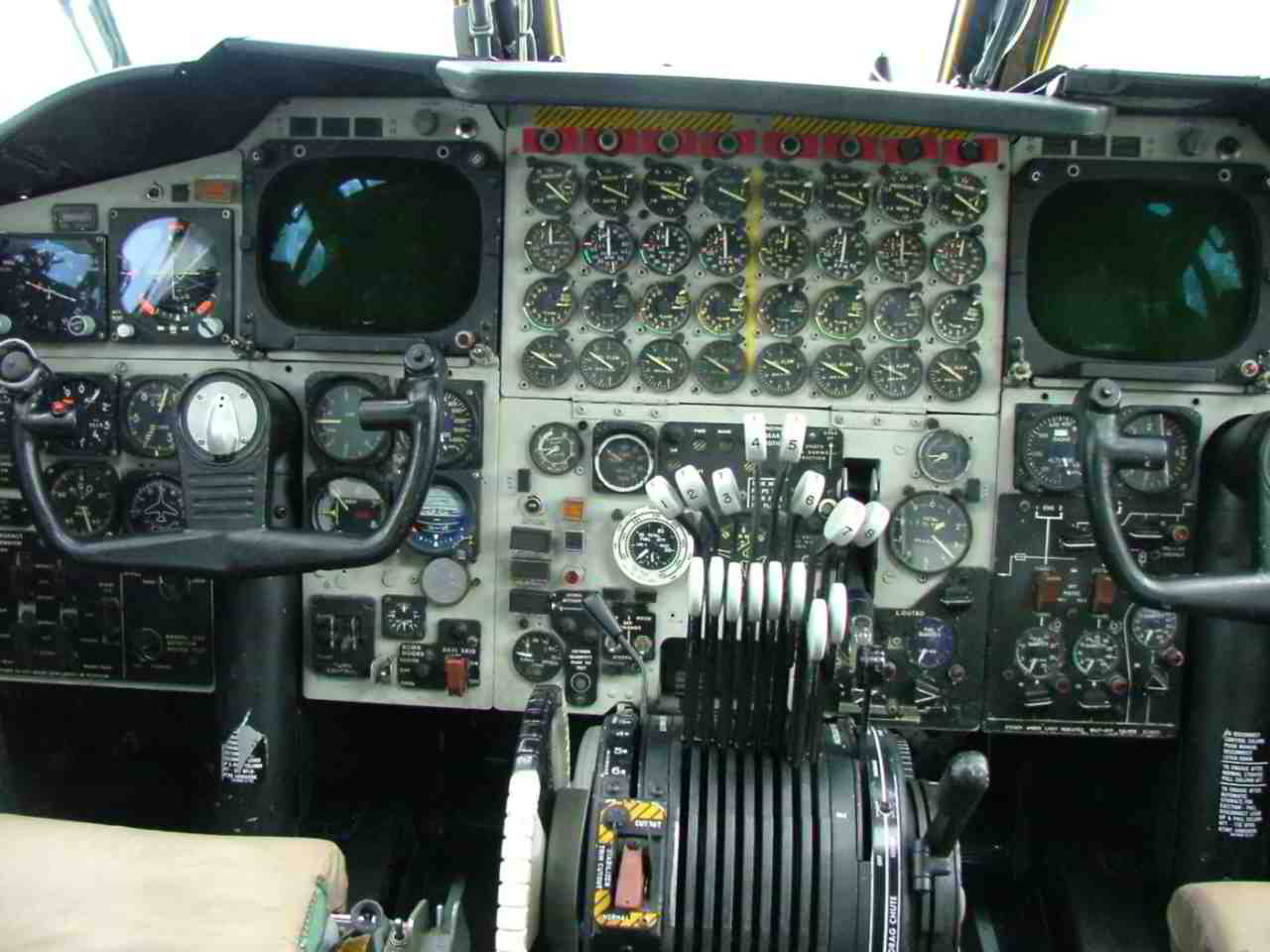 B-52G Cockpit Center Panel