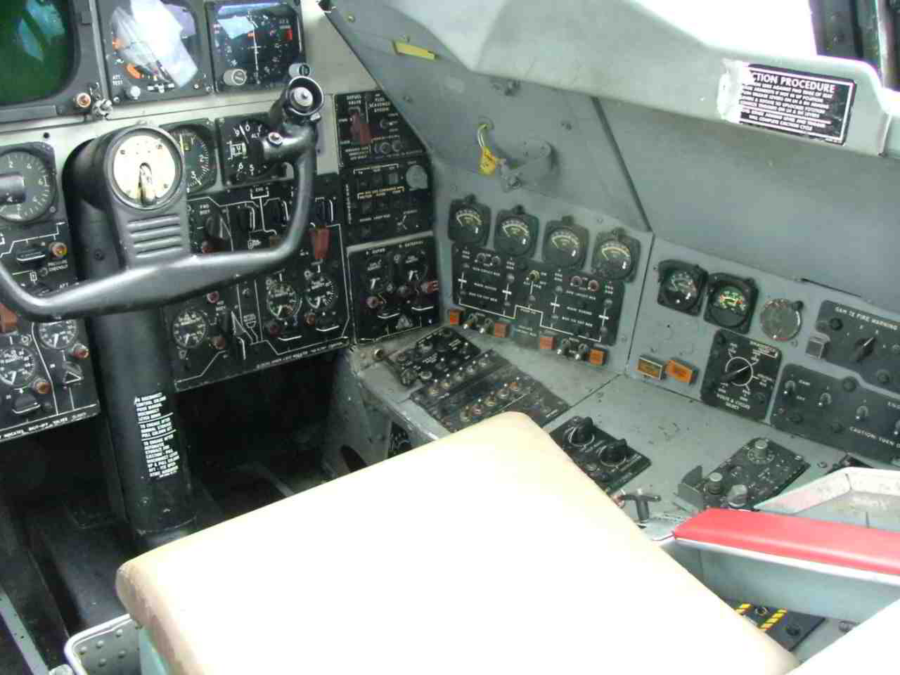 B-52G Cockpit - RH Sidewall